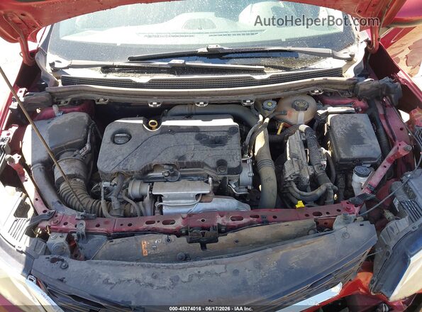 3G1BE6SM7JS600482 2018 CHEVROLET CRUZE Red Widok z tyłu