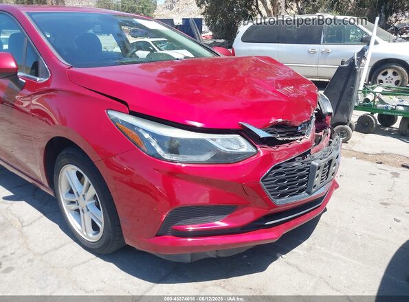 3G1BE6SM7JS600482 2018 CHEVROLET CRUZE Red 