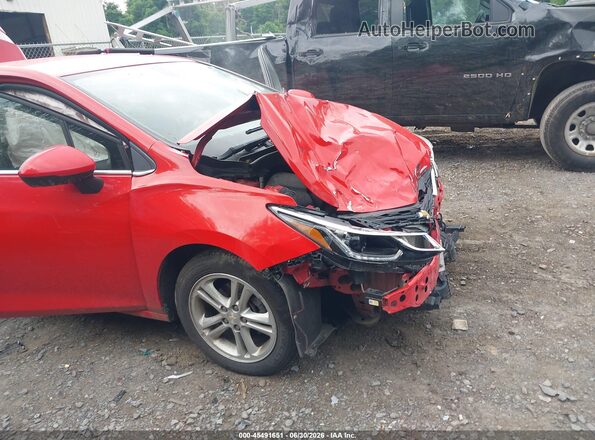 3G1BE6SM7JS624149 2018 CHEVROLET CRUZE Red წინა ხედი