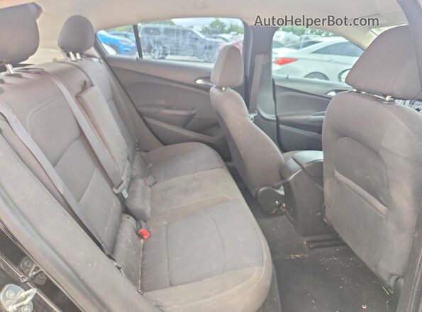 3G1BE6SM7JS624605 2018 CHEVROLET CRUZE Черный Вид задней части салона