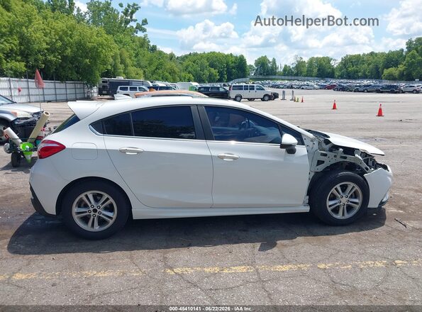 3G1BE6SM8HS532381 2017 CHEVROLET CRUZE Белый Вид задней части салона