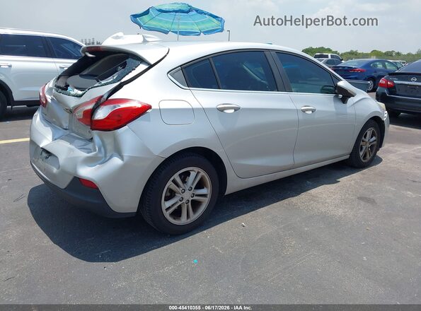 3G1BE6SM8HS574128 2017 CHEVROLET CRUZE Silver Задня права чверть