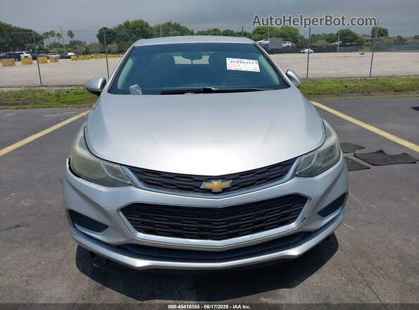 3G1BE6SM8HS574128 2017 CHEVROLET CRUZE Silver Вид щитка приладів