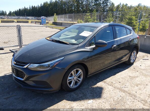 3G1BE6SM8JS585944 2018 CHEVROLET CRUZE Gray Առջևի ձախ երեք քառորդ տեսարան