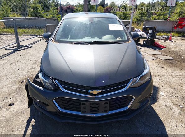 3G1BE6SM8JS585944 2018 CHEVROLET CRUZE Gray Սարքավորումների վահանակի տեսք