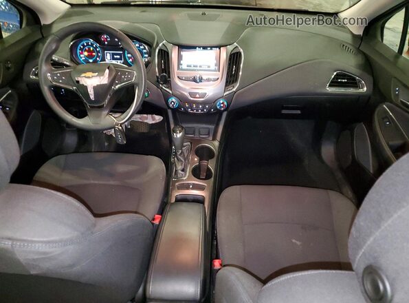 3G1BE6SM9JS589923 2018 CHEVROLET CRUZE Black Առջևի վահանակի տեսք