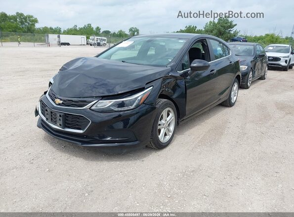 3G1BE6SM9JS648565 2018 CHEVROLET CRUZE Черный Передняя левая четверть