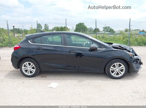 3G1BE6SM9JS648565 2018 CHEVROLET CRUZE Черный Вид задней части салона