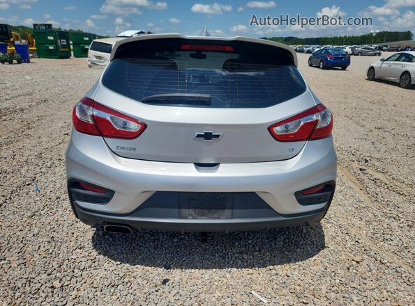 3G1BE6SM9JS655080 2018 CHEVROLET CRUZE Silver უკანა ხედი