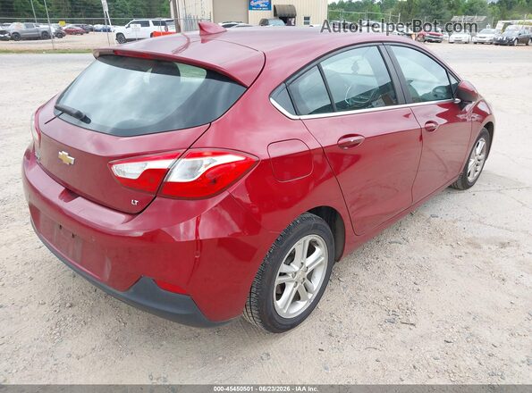 3G1BE6SMXHS612331 2017 CHEVROLET CRUZE Red Tył prawy