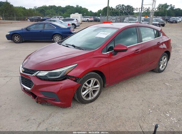3G1BE6SMXHS612331 2017 CHEVROLET CRUZE Red Przód lewy