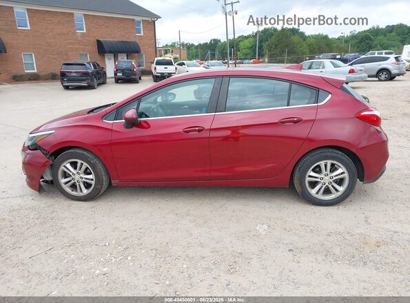 3G1BE6SMXHS612331 2017 CHEVROLET CRUZE Red Widok wnętrza 360 stopni