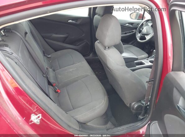 3G1BE6SMXHS612331 2017 CHEVROLET CRUZE Red Widok naklejki z numerem VIN