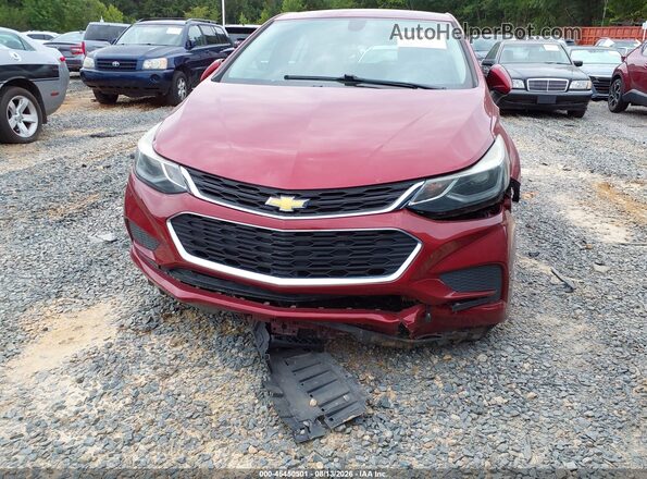 3G1BE6SMXHS612331 2017 CHEVROLET CRUZE Red 