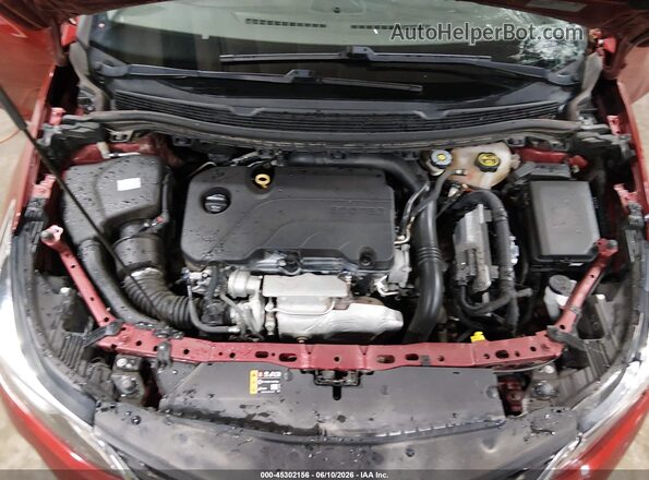 3G1BE6SMXJS652818 2018 CHEVROLET CRUZE Red Vista trasera