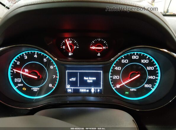 3G1BE6SMXJS652818 2018 CHEVROLET CRUZE Red Vista de los asientos traseros