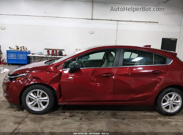 3G1BE6SMXJS652818 2018 CHEVROLET CRUZE Red Vista frontal