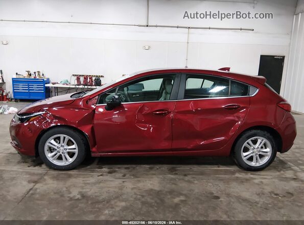 3G1BE6SMXJS652818 2018 CHEVROLET CRUZE Red 
