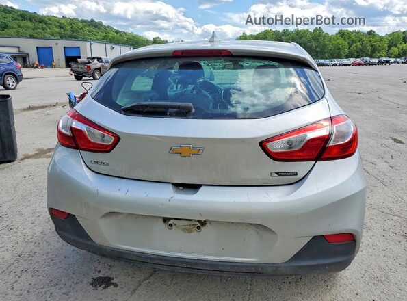 3G1BF6SM0JS628458 2018 CHEVROLET CRUZE Silver 