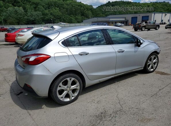 3G1BF6SM0JS628458 2018 CHEVROLET CRUZE Silver 