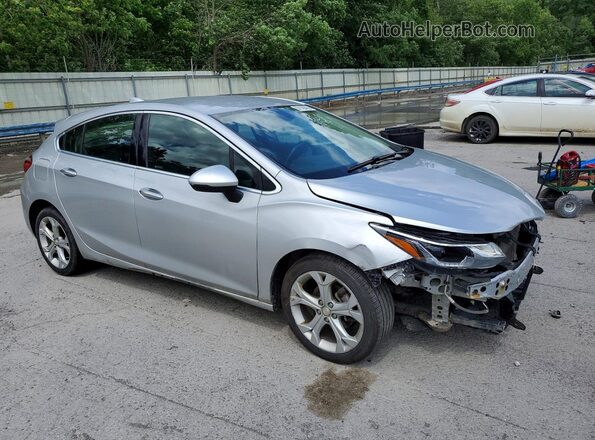 3G1BF6SM0JS628458 2018 CHEVROLET CRUZE Silver 