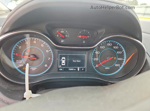 3G1BF6SM1HS540836 2017 CHEVROLET CRUZE Silver Սարքավորումների վահանակի տեսք