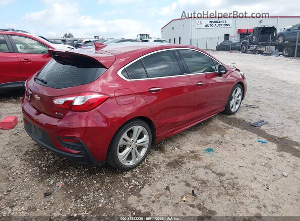 3G1BF6SM2HS568208 2017 CHEVROLET CRUZE Red Tył prawy