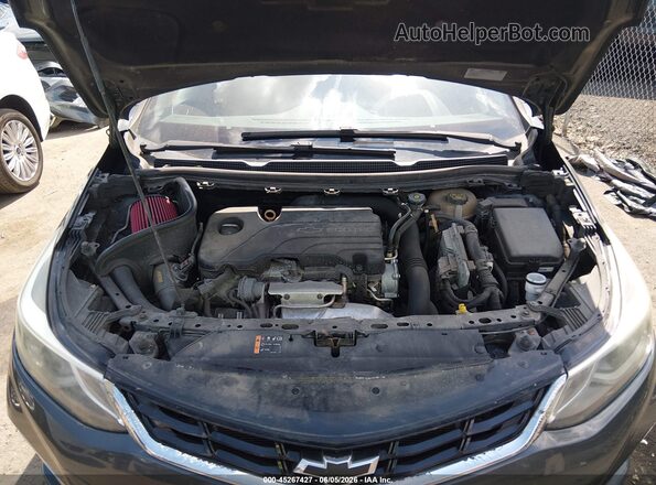 3G1BF6SM3HS513038 2017 CHEVROLET CRUZE Серый Вид сзади