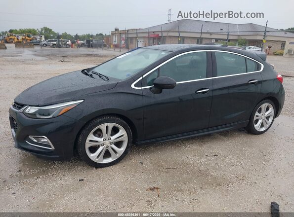 3G1BF6SM6HS600108 2017 CHEVROLET CRUZE Черный Передняя левая четверть