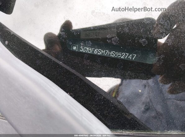 3G1BF6SM7HS552747 2017 CHEVROLET CRUZE Серый Вид подкапотного пространства