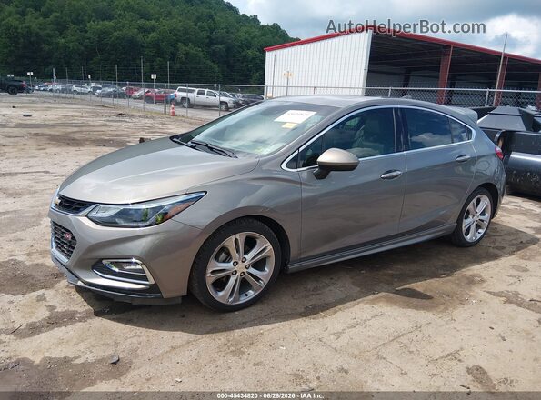 3G1BF6SM7JS650988 2018 CHEVROLET CRUZE Gray Front left