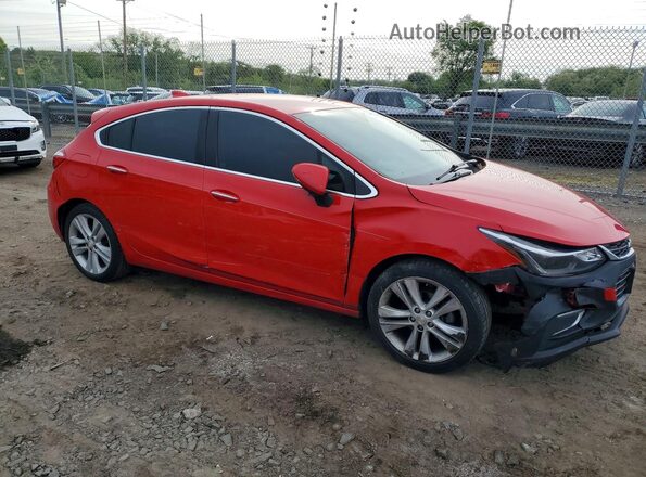 3G1BF6SM8HS545242 2017 CHEVROLET CRUZE Red 