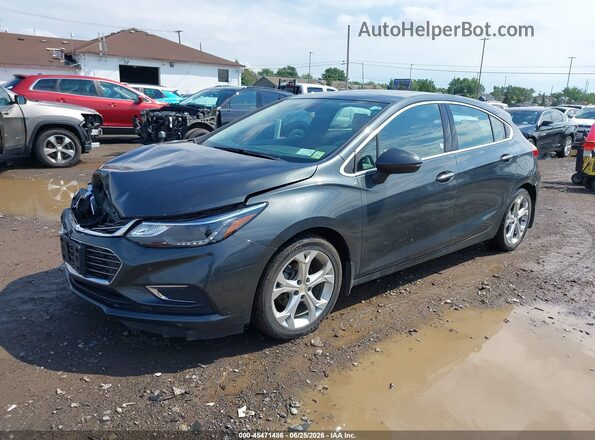 3G1BF6SM8HS561599 2017 CHEVROLET CRUZE Gray Передня ліва чверть