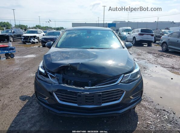 3G1BF6SM8HS561599 2017 CHEVROLET CRUZE Gray Вид щитка приладів