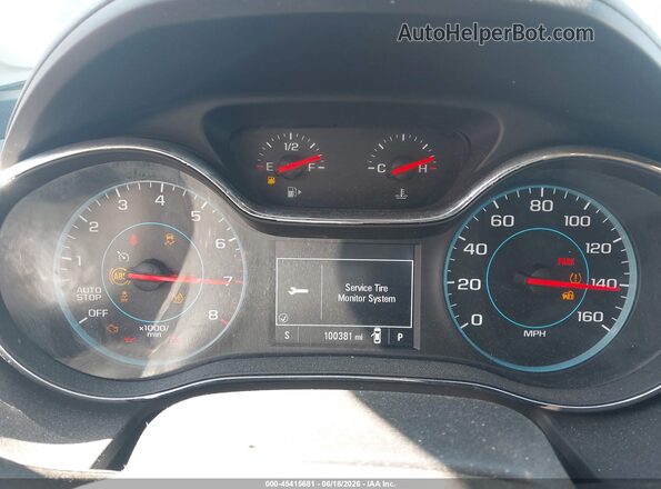 3G1BF6SM8HS602409 2017 CHEVROLET CRUZE Black Вид задніх сидінь