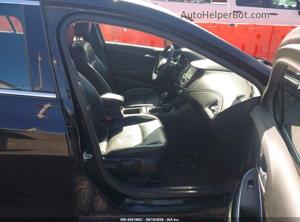 3G1BF6SM8HS602409 2017 CHEVROLET CRUZE Black Вид салону спереду
