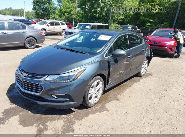 3G1BF6SM9JS565893 2018 CHEVROLET CRUZE Серый Передняя левая четверть