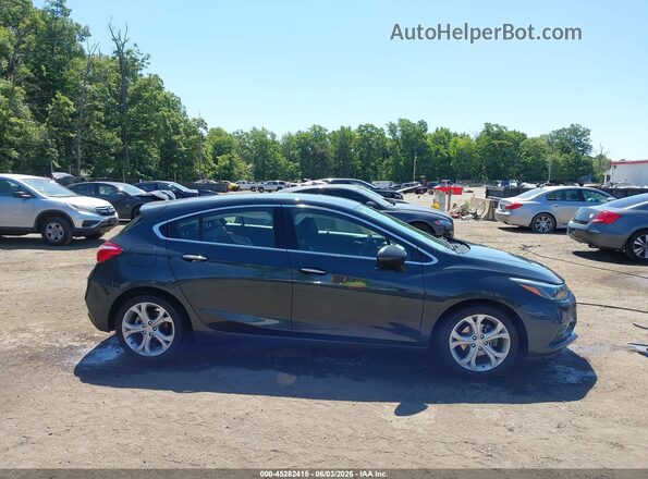 3G1BF6SM9JS565893 2018 CHEVROLET CRUZE Серый Вид задней части салона