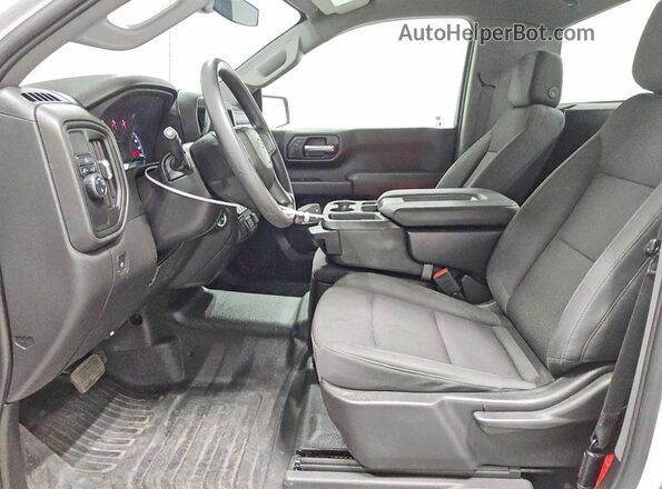 3GCNAAED2RG327464 2024 CHEVROLET SILVERADO White წინა სალონის ხედი