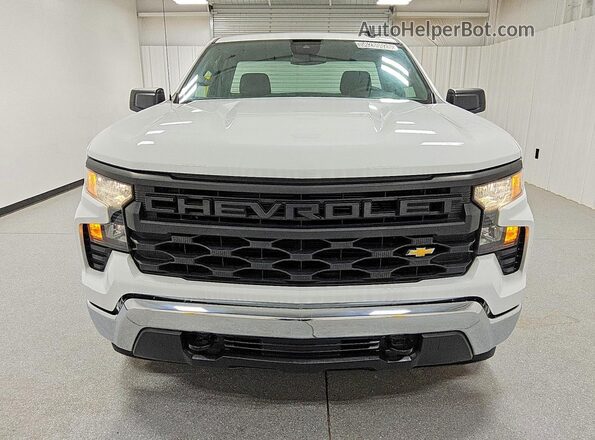 3GCNAAED2RG327464 2024 CHEVROLET SILVERADO White წინა ხედი