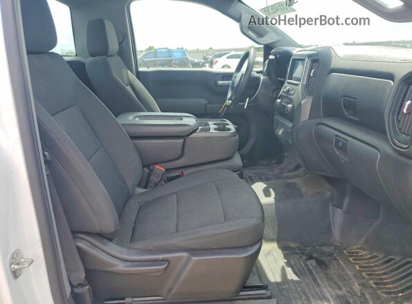 3GCNAAED4PG297316 2023 CHEVROLET SILVERADO White Widok tylnych siedzeń