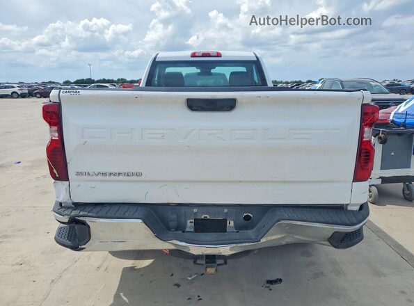 3GCNAAED4PG297316 2023 CHEVROLET SILVERADO White Widok z tyłu