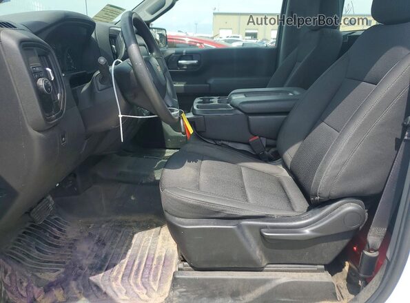 3GCNAAED4PG297316 2023 CHEVROLET SILVERADO White Widok wnętrza z przodu