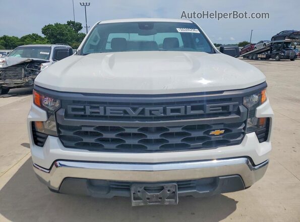 3GCNAAED4PG297316 2023 CHEVROLET SILVERADO White Widok z przodu