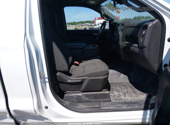 3GCNAAED5NG546977 2022 CHEVROLET SILVERADO White Widok wnętrza z przodu