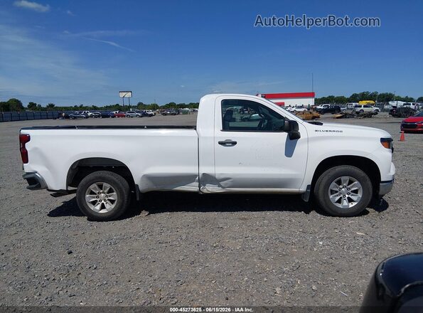 3GCNAAED5NG546977 2022 CHEVROLET SILVERADO White Widok wnętrza z tyłu