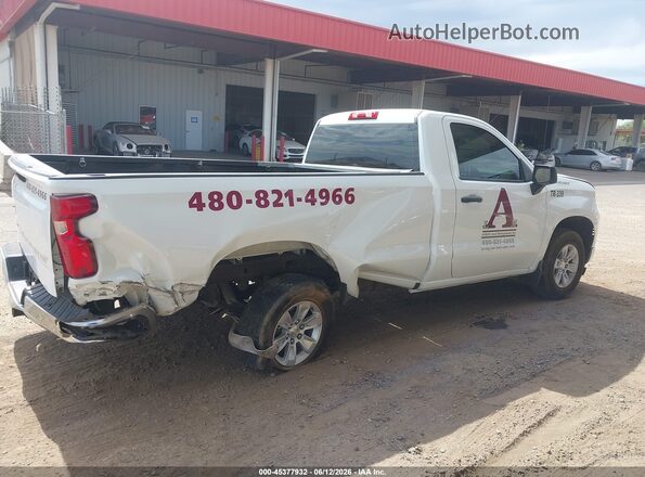3GCNAAED8NG685324 2022 CHEVROLET SILVERADO White Вид спереду