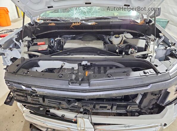 3GCNAAED8SG366808 2025 CHEVROLET SILVERADO White Vista interior trasera