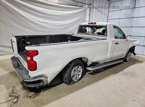 3GCNAAED8SG366808 2025 CHEVROLET SILVERADO White Trasero derecho