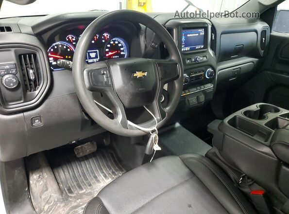 3GCNAAEK0PG359244 2023 CHEVROLET SILVERADO White Vista del salpicadero